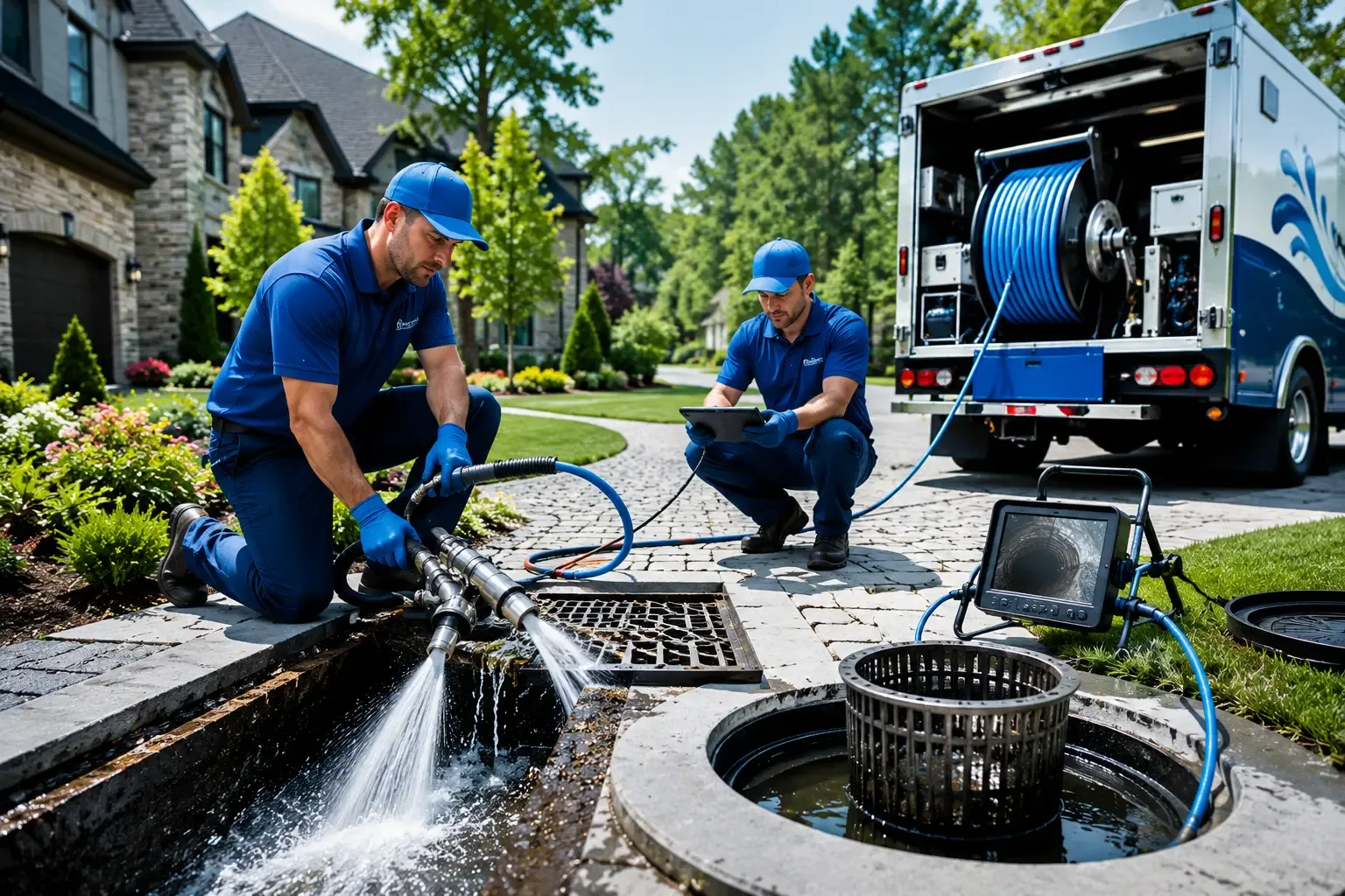 Local outdoor drain cleaning professionals in Culver, IN